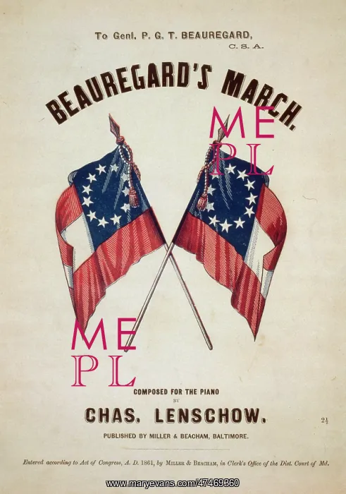 : Beauregard's march : Beauregard's march