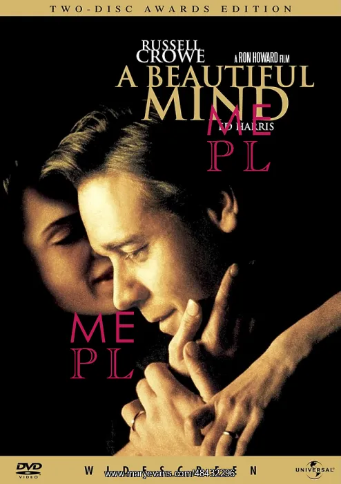 : A Beautiful Mind starring Russell Crowe a 2001 : A Beautiful Mind starring Russell Crowe a 2001