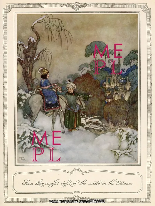 : Beauty and the Beast - Edmund Dulac : Beauty and the Beast - Edmund Dulac