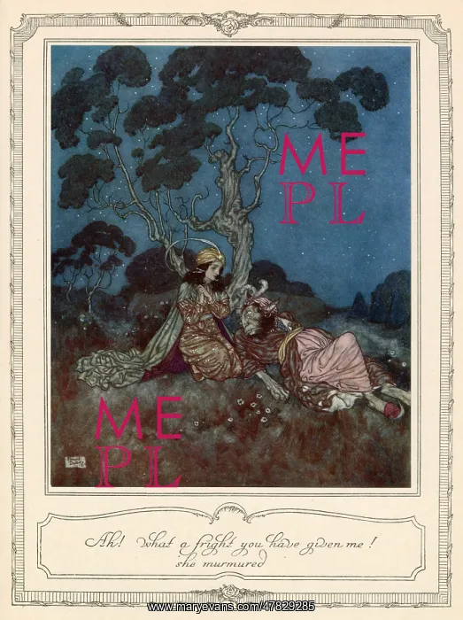 : Beauty and the Beast - Edmund Dulac : Beauty and the Beast - Edmund Dulac