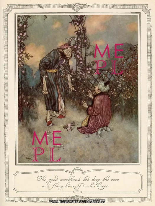 : Beauty and the Beast - Edmund Dulac : Beauty and the Beast - Edmund Dulac