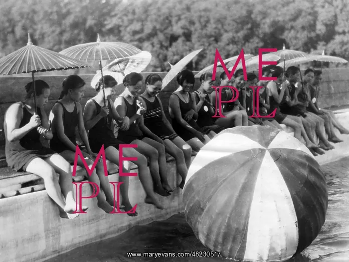 : Beauty competition in Beijing, 1926 : Beauty competition in Beijing, 1926