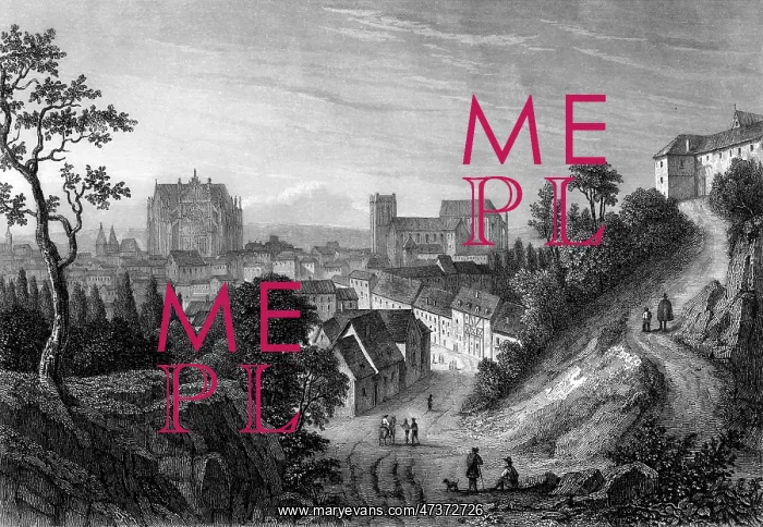 : BEAUVAIS, CIRCA 1840 : BEAUVAIS, CIRCA 1840