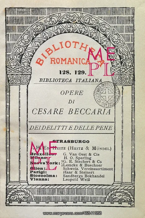 : Beccaria, Cesare : Beccaria, Cesare