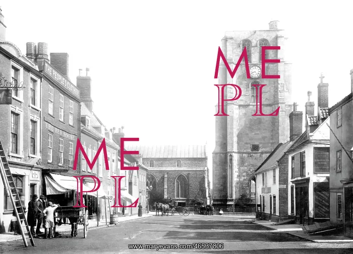  : Beccles, Market Place 1894