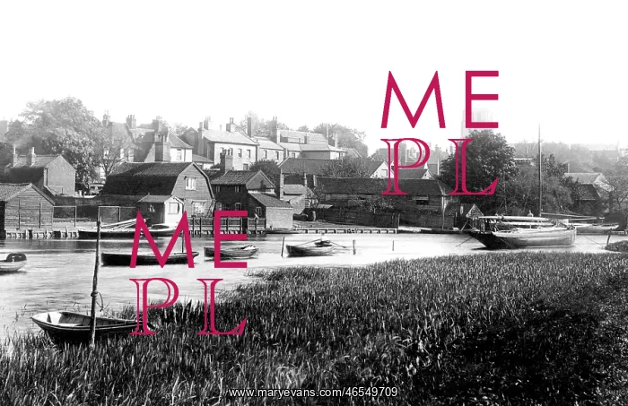  : Beccles, from the Marshes 1894
