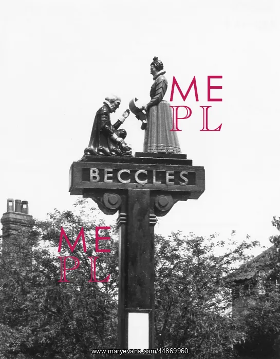 : BECCLES SIGN : BECCLES SIGN