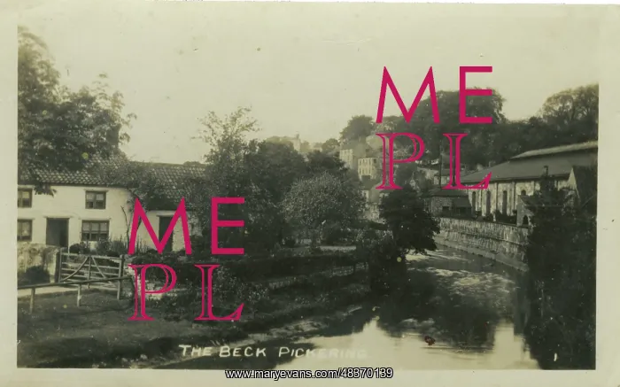  : The Beck, Pickering, Ryedale, Yorkshire, England