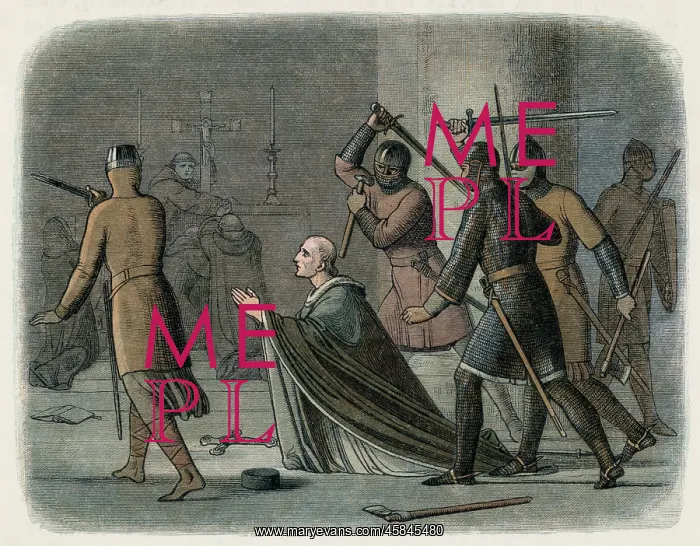 : BECKET ASSASSINATED / 1170 : BECKET ASSASSINATED / 1170