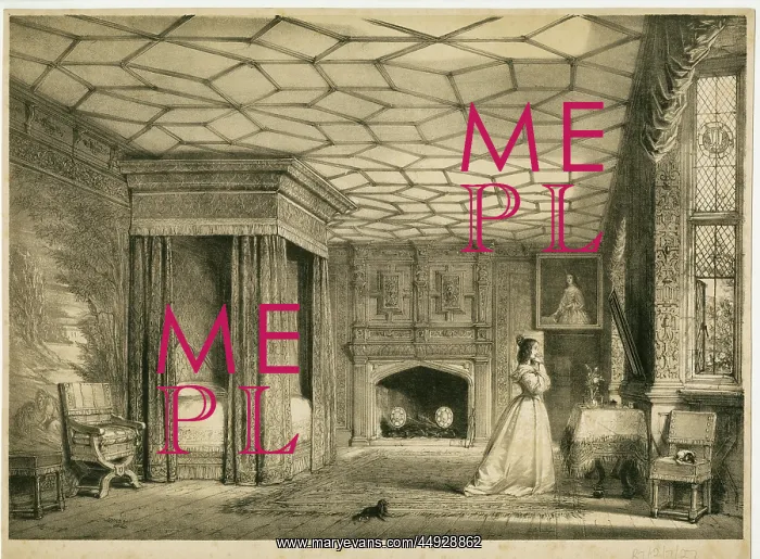 : Bed Chamber at Knowle, Kent : Bed Chamber at Knowle, Kent