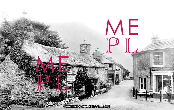  : Beddgelert, the Village 1933