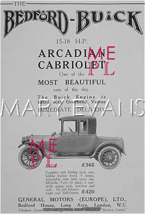 : BEDFORD BUICK 1914 : BEDFORD BUICK 1914