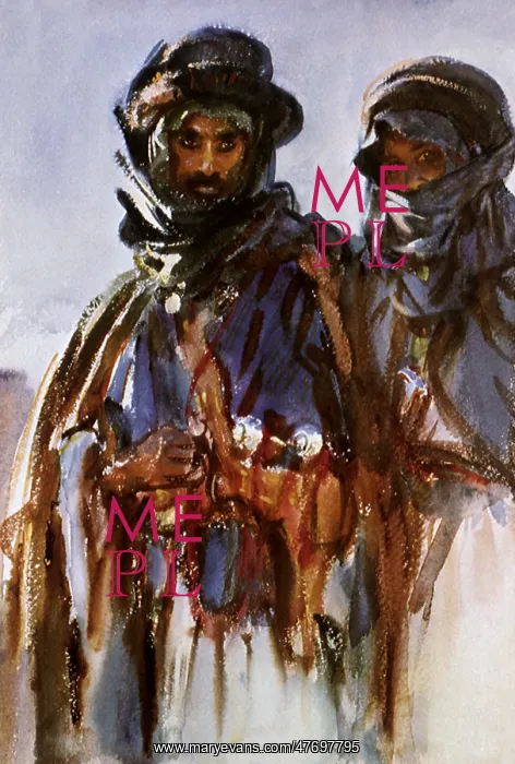  : Bedouins, by John Singer Sargent