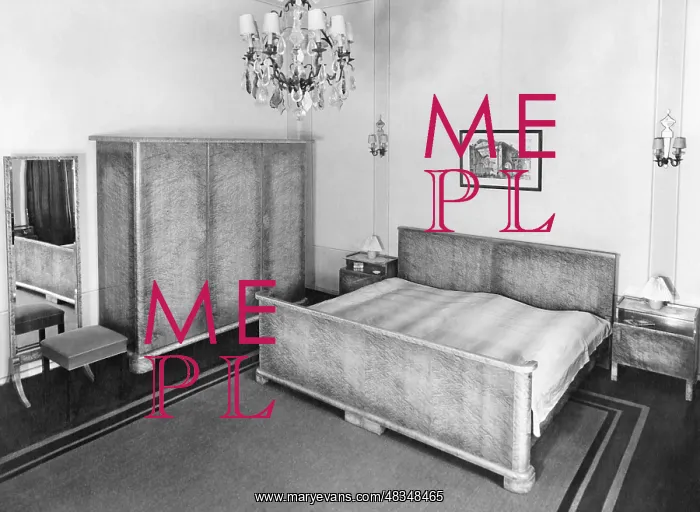 : Bedroom, 1935 : Bedroom, 1935