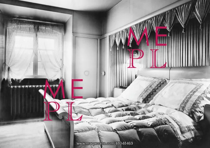 : Bedroom, 1935 : Bedroom, 1935