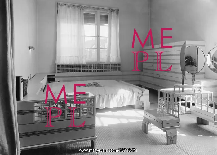 : Bedroom, 1935 : Bedroom, 1935