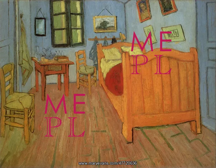 : Bedroom in Arles, by Van Gogh : Bedroom in Arles, by Van Gogh