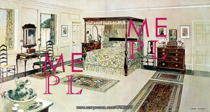  : Bedroom interior 1908