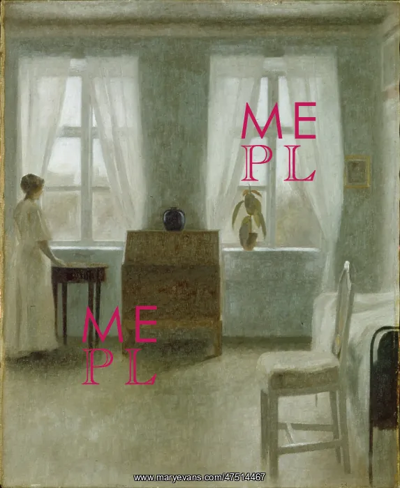 : In the Bedroom – woman by a window : In the Bedroom – woman by a window