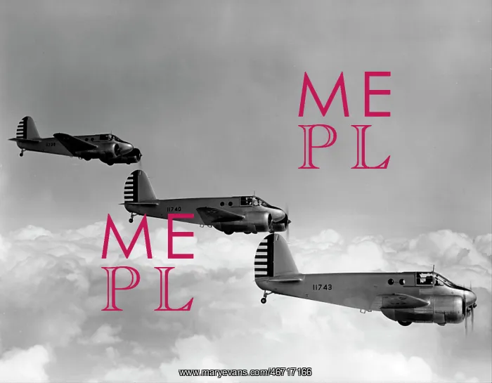  : Beech AT-10 trio in echelon, March 1942
