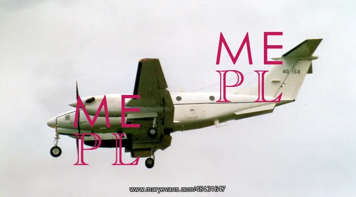: Beech C-12F Huron 84-00158 : Beech C-12F Huron 84-00158