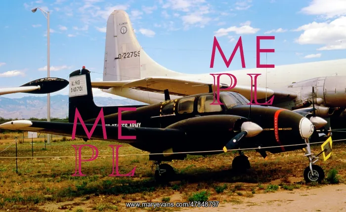  : Beech L-23D Seminole 56-3701