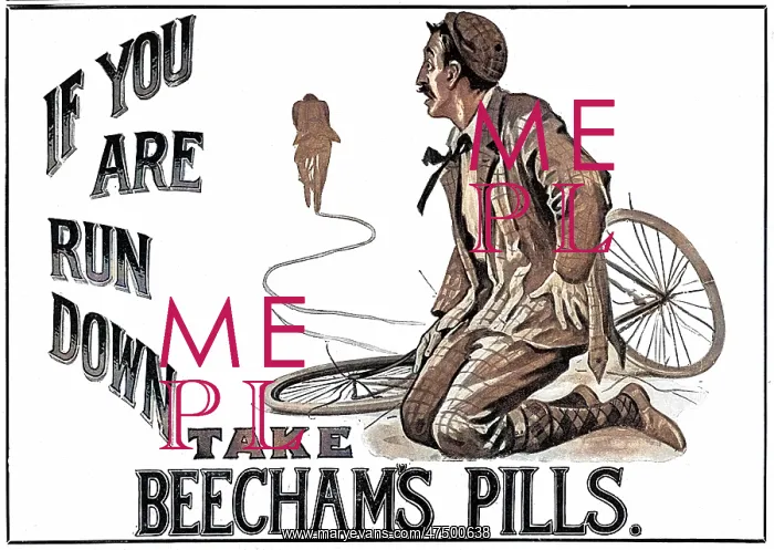 : BEECHAMS PILLS CYCLE AD : BEECHAMS PILLS CYCLE AD
