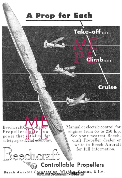 : Beechcraft Controllable Pitch Propellers : Beechcraft Controllable Pitch Propellers