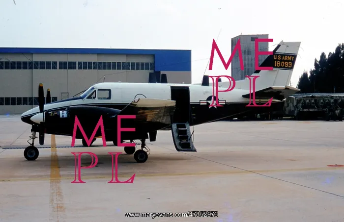 : Beechcraft RU-21B Ute 67-18093 : Beechcraft RU-21B Ute 67-18093