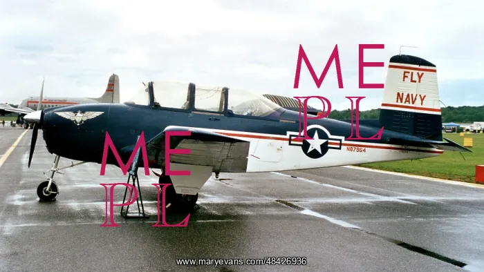 : Beechcraft T-34B Mentor N87964 : Beechcraft T-34B Mentor N87964