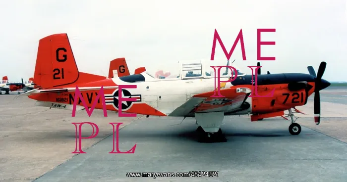 : Beechcraft T-34C Mentor 161821 : Beechcraft T-34C Mentor 161821