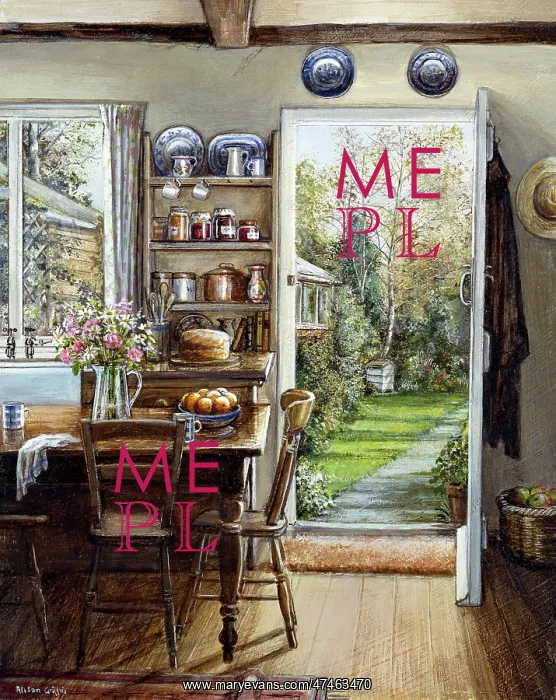 : The Beehive ? in garden seen through door : The Beehive ? in garden seen through door