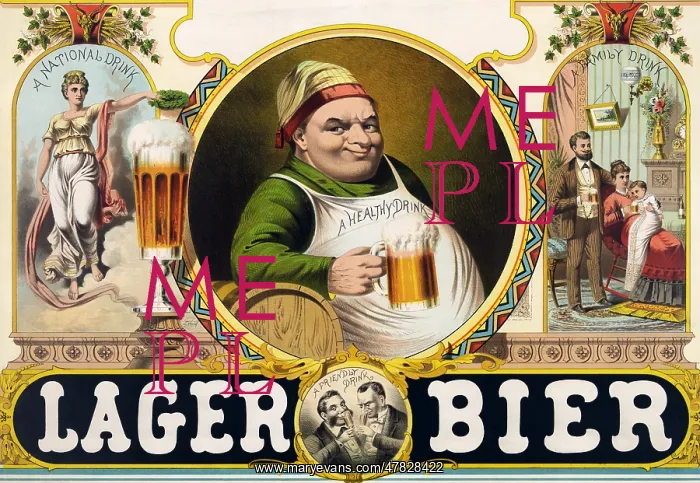 : Beer Advertisement, 1879 : Beer Advertisement, 1879