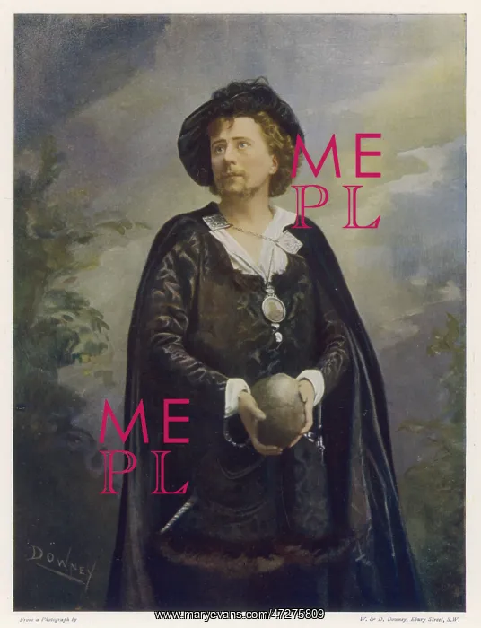 : BEERBOHM TREE / HAMLET : BEERBOHM TREE / HAMLET