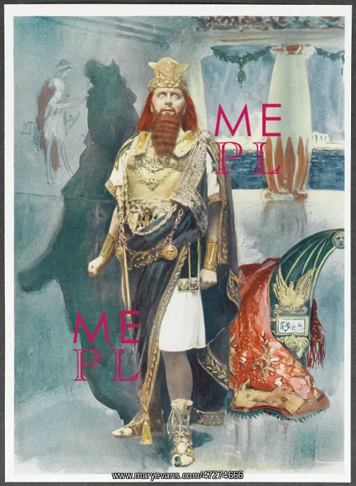 : BEERBOHM TREE / HEROD 1903 : BEERBOHM TREE / HEROD 1903