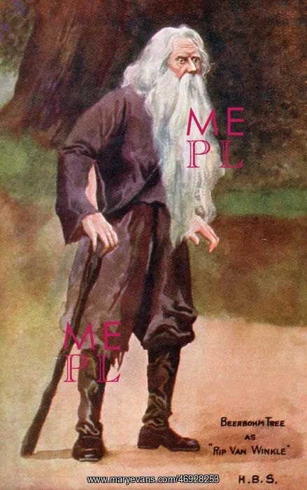 : Beerbohm Tree as Rip Van Winkle : Beerbohm Tree as Rip Van Winkle