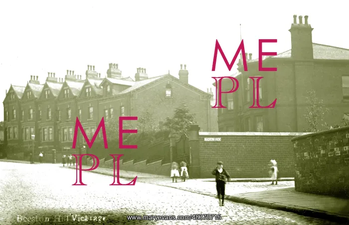 : Beeston Hill - (Showing the Vicarage) : Beeston Hill - (Showing the Vicarage)