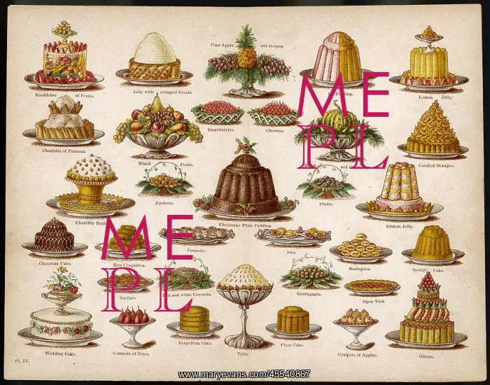  : Beeton 1865 Desserts