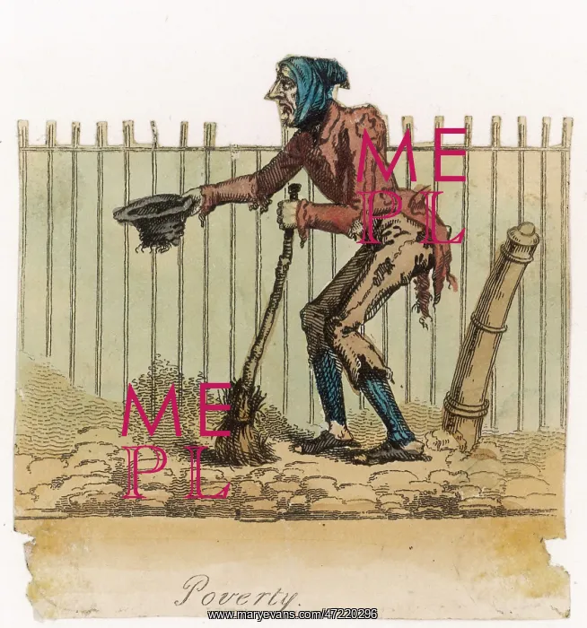: BEGGAR HOLDS OUT HIS HAT : BEGGAR HOLDS OUT HIS HAT