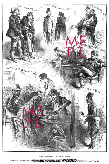 : The beggars of New York : The beggars of New York