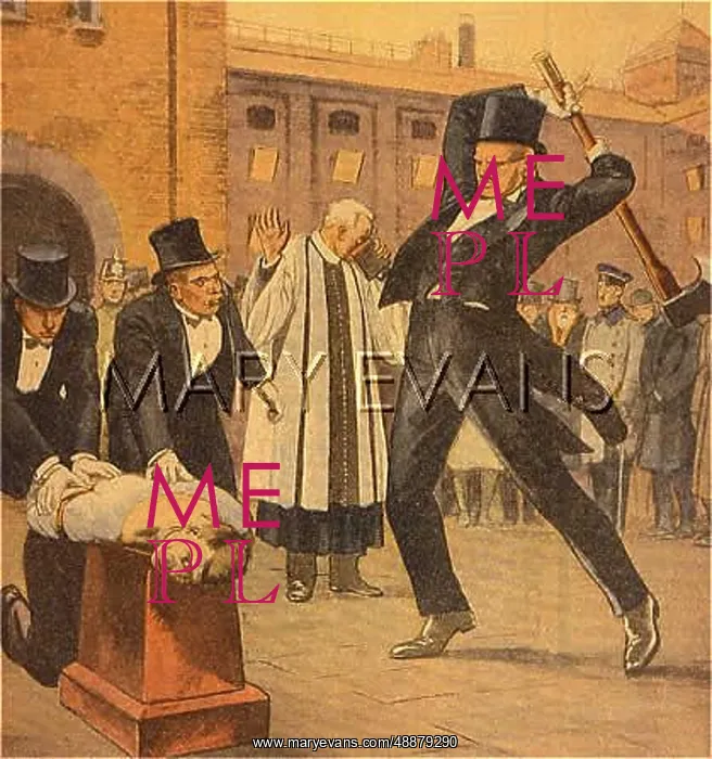 : BEHEADING WITH AXE, 1928 : BEHEADING WITH AXE, 1928