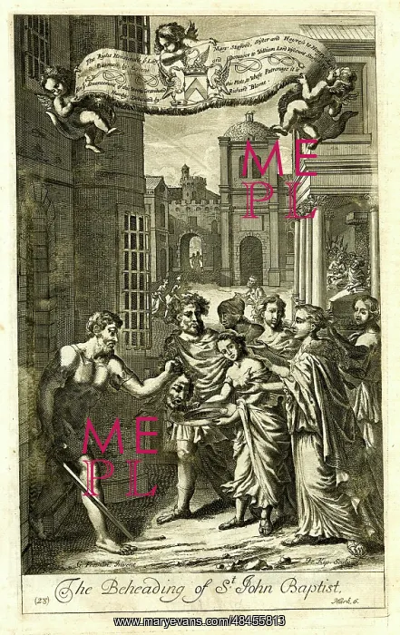 : The beheading of John the Baptist : The beheading of John the Baptist