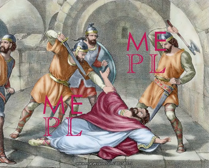 : Beheading of St. Hermenegild (586) : Beheading of St. Hermenegild (586)