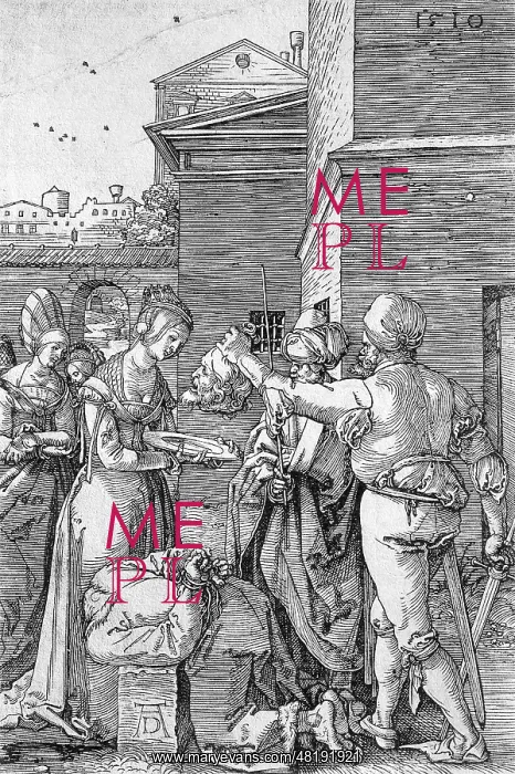 : Beheading of St. John the Baptist by Albrecht Duerer : Beheading of St. John the Baptist by Albrecht Duerer