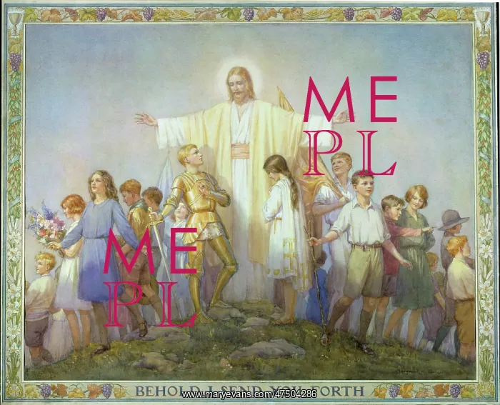 : Behold, I send you forth by Margaret Tarrant : Behold, I send you forth by Margaret Tarrant