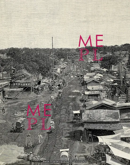  : Beijing. Street between 1900-1910