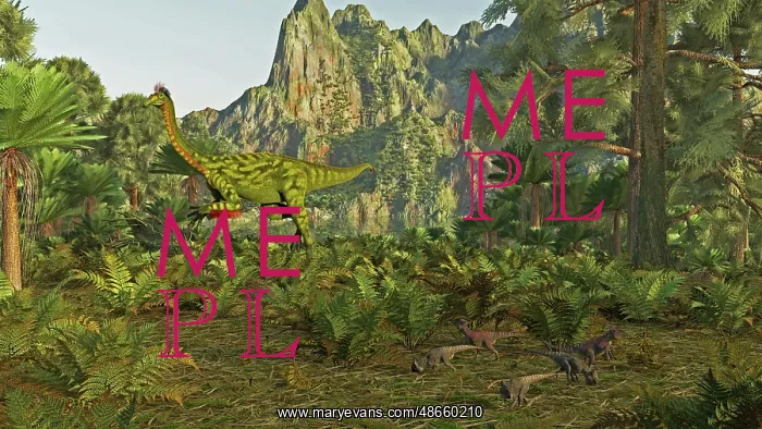 : Beishanlong dinosaur in Gansu, China, along with : Beishanlong dinosaur in Gansu, China, along with
