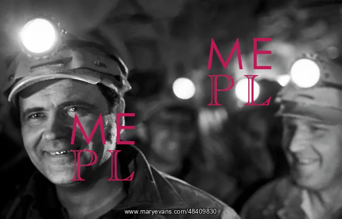 : Belarus miners at work, 1982 : Belarus miners at work, 1982