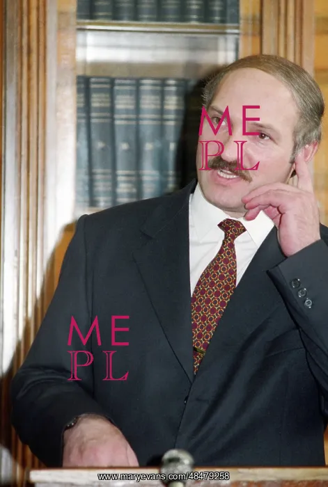 : Belarus President Alexander Lukashenko in Moscow, 1996 : Belarus President Alexander Lukashenko in Moscow, 1996