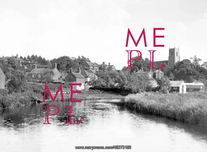  : Belaugh, the Church from the River c1930